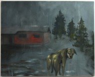 He Was Often Seen with the Evenings Augmented Dew by Melanie Shar