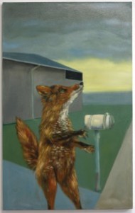 Fox Was Home the Day It Rained by Melanie Sharr