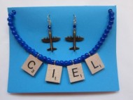 Ciel (Sky) Necklace by Angela Elsey