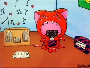 Sad Cat Suicide by Donny Foley