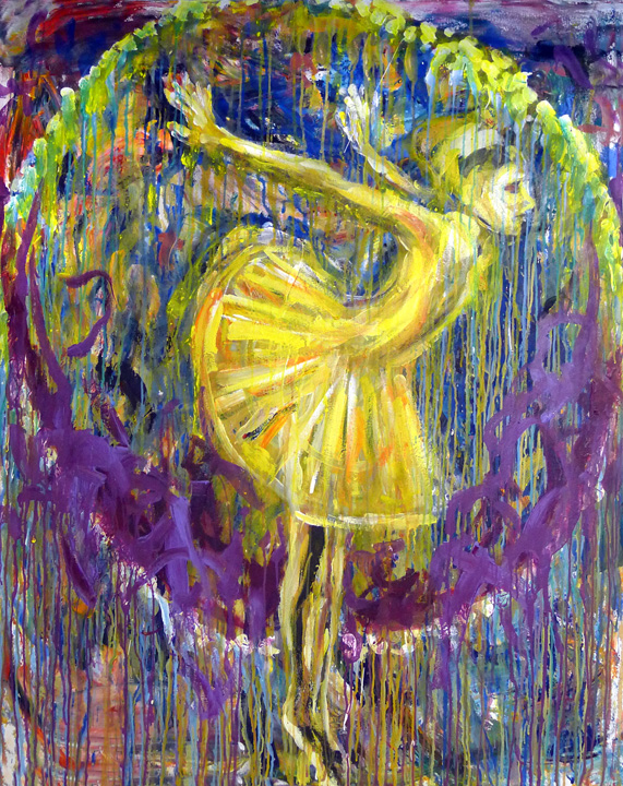 Yellow Dancer by Al Preciado