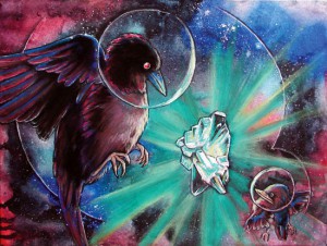 Intergalactic Cowbird by Leah Jay