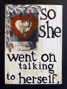 So She Went On Talking to Herself by Michele Guieu