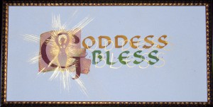 Goddess Bless by Cari Ferraro