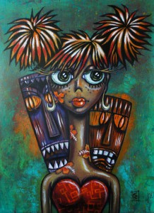 Wild Wahine by Christine Benjamin