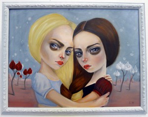 Snow White & Red Rose by Nadja Martens