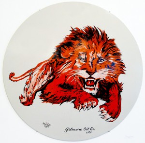 Gilmore Gasoline Lion by Bob Dewhurst (Sign Language)