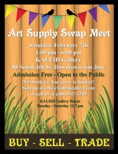 Art Supply Swap Meet