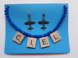 Ciel (Sky) Necklace by Angela Elsey