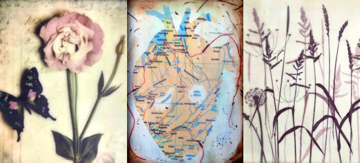 Encaustic Imagery – Embedding and Transfers with Shannon Amidon