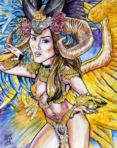 Spirit Flight of Aphrodite by David Mejia