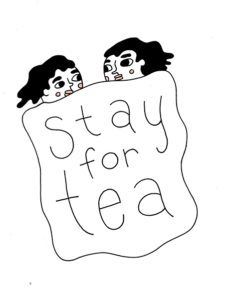 Stay for Tea by Kyle Harter February Feature Exhibition